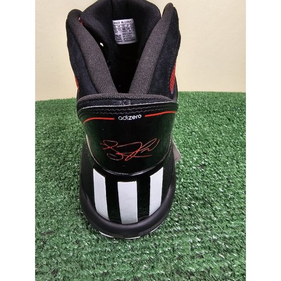 Adidas Adizero D Rose 1.5 Restomod Men Size 13 Black Vivid Red GY0245 Basketball - Picture 9 of 12